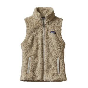 Patagonia Los Gatos Tan Fleece Womens Vest Size M